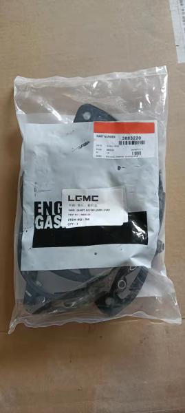 Tampa interna preta do balancim da gaxeta das tomadas 3883220 das peças sobresselentes do motor diesel do OEM
