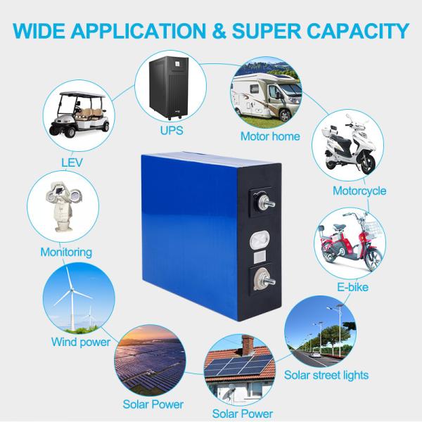 LiFePO4 Lithium Battery Rechargeable 3.2V 50AH 100AH 280AH OEM ODM Lithium-ion Battery Lifepo4 Prismatic Battery Cell