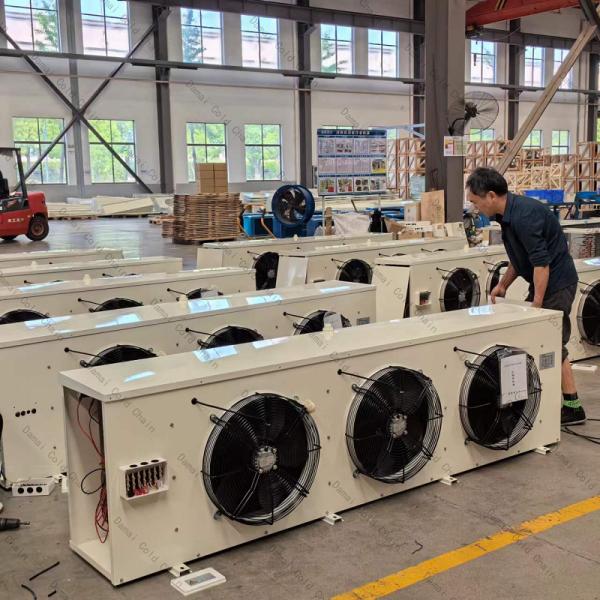 Электрический обогреватель из нержавеющей стали, испаритель холодильной комнаты с охладителем воздуха