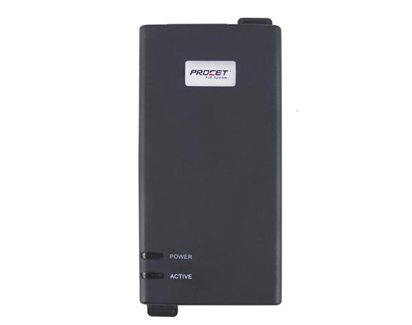 30W Indoor PoE Injector IEEE802.3at IP40 Fire Retardant