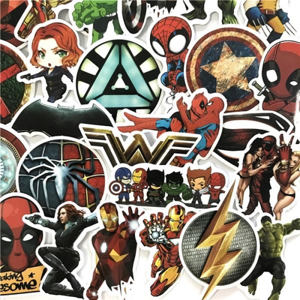 Waterproof PVC Die Cut Vinyl Stickers Cartoon Non Toxic Eco - Friendly