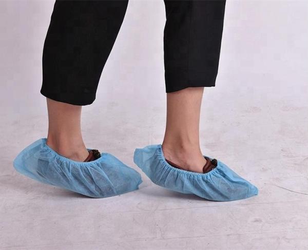 Custom Sizes  Disposable Plastic Boot Covers Anti Contamination Liquid Resistant