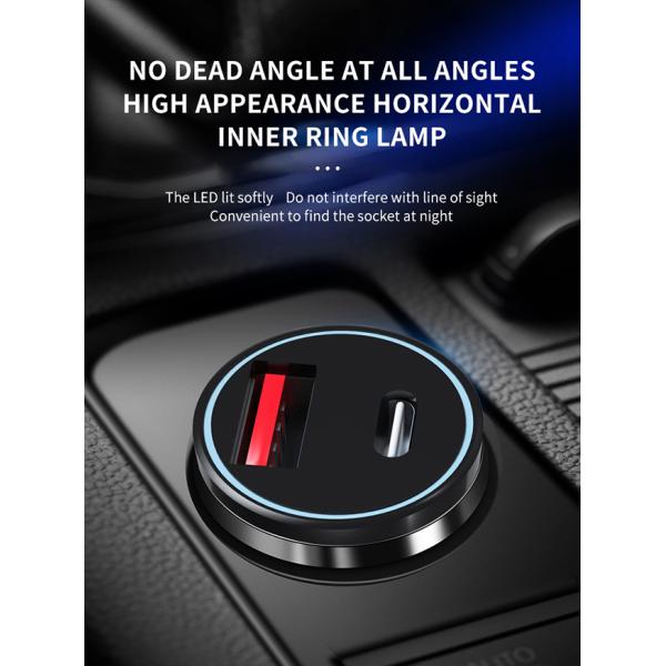 Заряжатель фуникулера USB индикатора лампочки LG16 СИД PD QC3.0