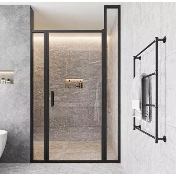 Glass Shower Enclosure Frame Single Custom Made Semi-Frameless Door Modern Glass Shower Doors