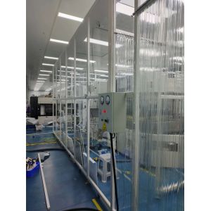 Pharmaceutical Softwall Clean Room with Aluminum Profile Corner Treatment and Quick Assembly for Sterile Production
