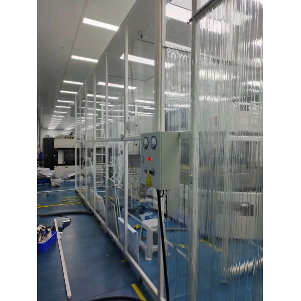Pharmaceutical Softwall Clean Room with Aluminum Profile Corner Treatment and Quick Assembly for Sterile Production