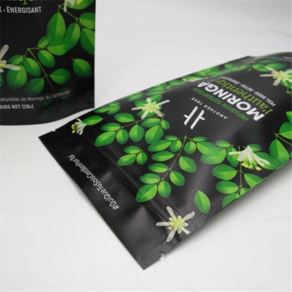 Chá do emagrecimento da desintoxicação do malote do chá feito sob encomenda saco do Ziplock do feijão/da folha/semente de empacotamento da flor