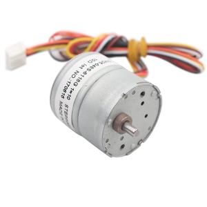 El alto esfuerzo de torsión adaptó el motor de DC, motores eléctricos adaptados DC 5V~24v SM25-048S-8118G de 25m m