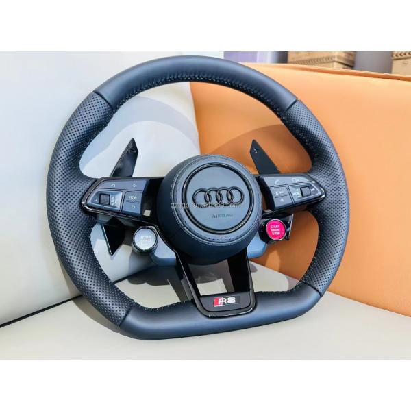 Audi Red Multi-Function Steering Wheel Perfect for A3 A4L A5 A6L A7 A8 Q5 Q3 Series