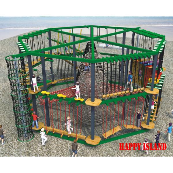 Eupean Standard Children Adventure Playground Equipment For Indoor Or Outdoor
