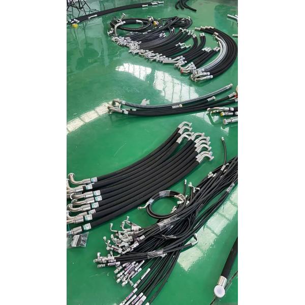 Fittings para tuberías de aceite hidráulicas industriales New Holland resistentes a la abrasión