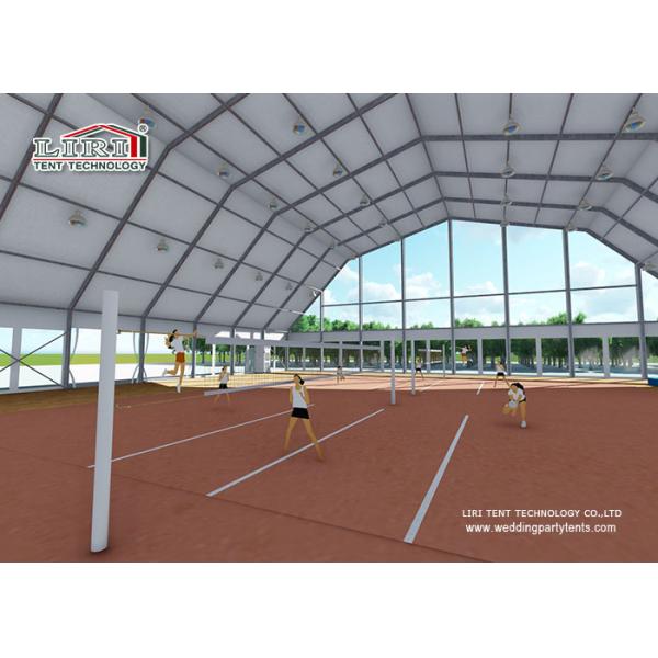 шатер на открытом воздухе спорт полигона ширины 30м с алюминиевой тканью рамки/ПВК