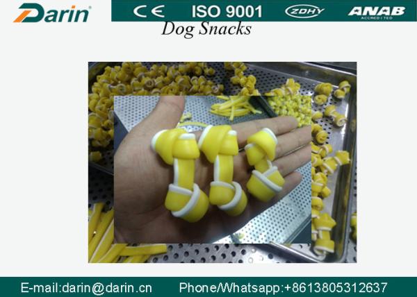 MK-100/MK-300 Semi wet Pet dog treats / Dog dental chews food extruder machine