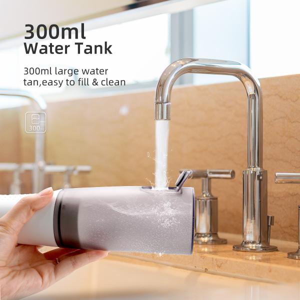 Уборщик 3 зубов Irrigator 2000mAh режимов портативный зубоврачебный устный водоструйный