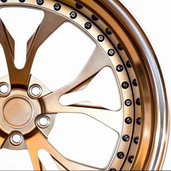 Luxurious car forged rims from new design 18 inch to 26 inch Cool alloy car 3pieces forged wheel