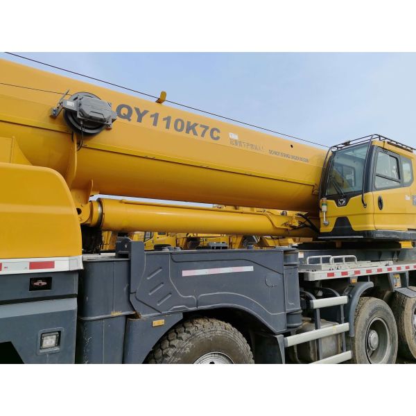 Used 2021 XCMG QY110K7C 110 Ton Truck Crane