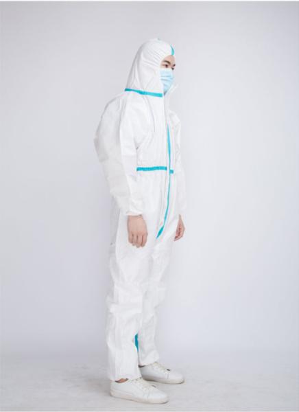 Sterile Ppe Medical Protective Clothing With Hood And Boot