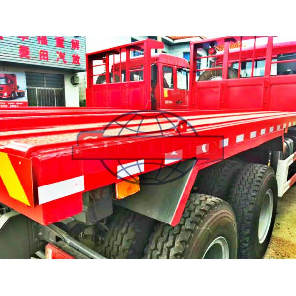 HOWO Flatbed Heavy Duty Dump Truck For Carry Stone 6x4 Driving Type 20 Ton Load