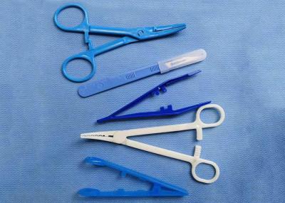 Fórceps descartável estéril do anel do fórceps descartável cirúrgico plástico médico