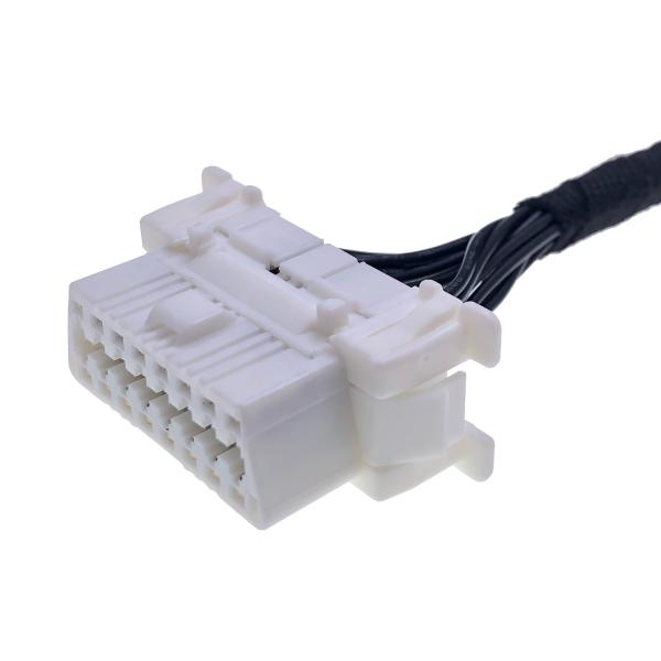 Offer Drawing Custom J1962 Car OBD II 16 Pin OBDII Y Splitter Extension Wire Harness OBD2 16pin Diagnostic Adapter Cable