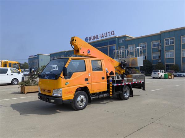 Cheap Price Equip Dongfeng Faw Howo Jmc Jac Manlift Aerial Platform Truck Mounted Vehicle