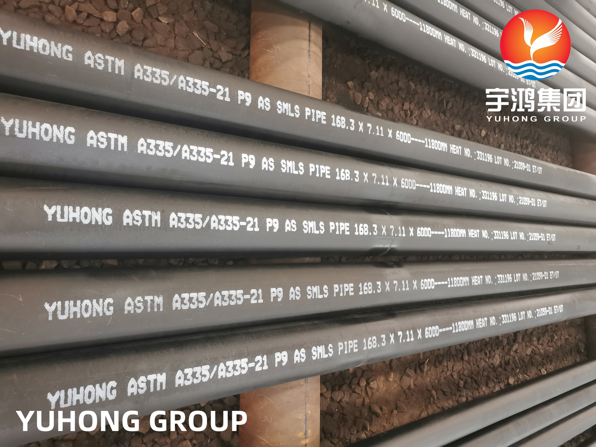 ASME SA335 P9 Boiler Steel Tube / Alloy Steel Pipe for Petrochemical Industry