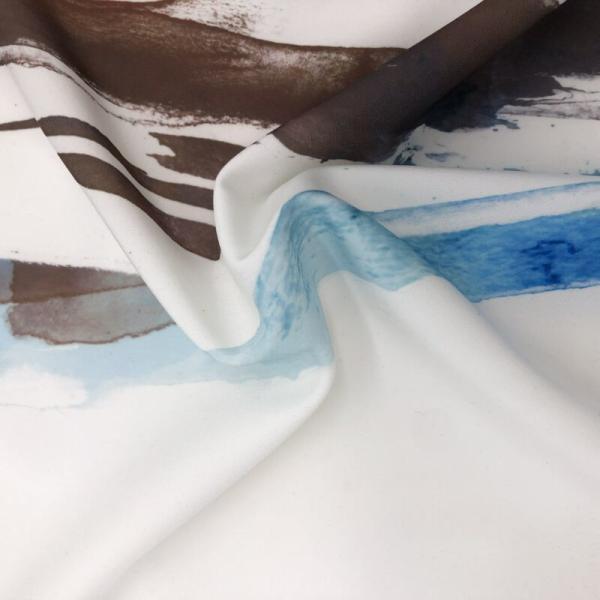 Wholesale 100% Polyester Organic Microfiber Fabric Striped Chiffon Korean Inspired for Girls' Dresses