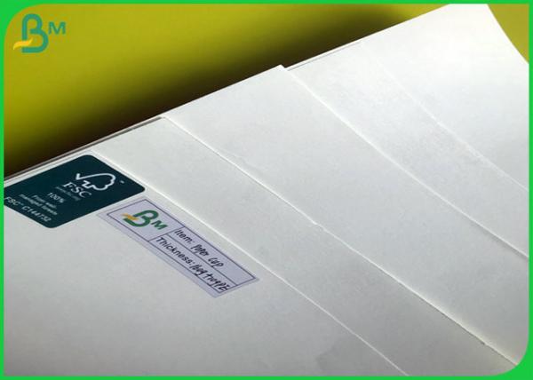 Papel revestido 160g impermeável 200g 250g 300g do PE do produto comestível para o copo do queque
