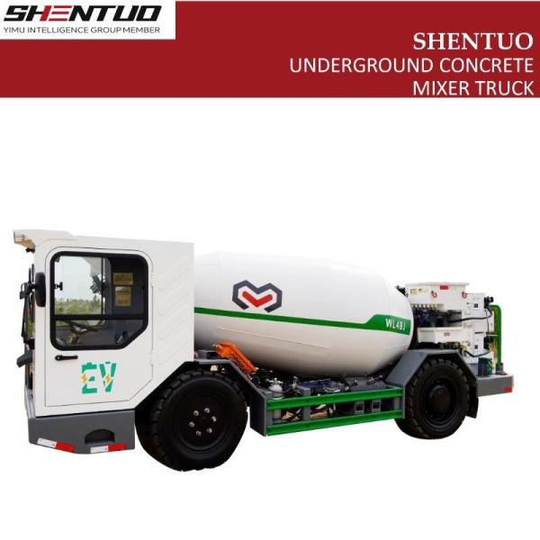                  Wl4bj Explosion Proof Underground Coal Mine Equipment Battery Driven Concrete Mixing Truck             