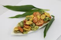Petisco dietético das favas, gosto friável salgado secado misturado das microplaquetas das favas