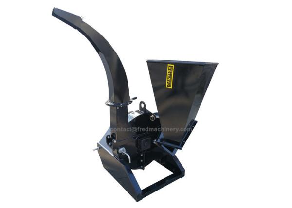 18 HP Tractor Powered Wood Chippers With Direct Drive System 360 Degree Discharge Chute Rotation