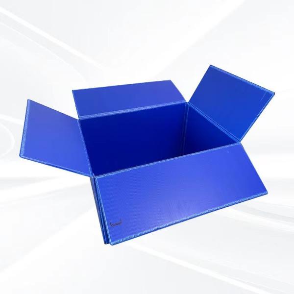 Recyclable Corrugated Polypropylene Boxes Impact Resistant Plastic Corrugated Box Good Bearing