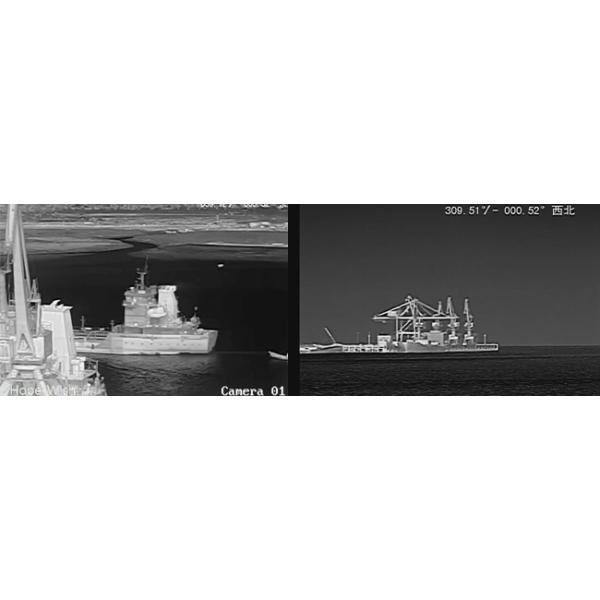 Камера ПТЗ долгосрочная термальная, на открытом воздухе камера ККТВ ХД с ФКК объектива с переменным фокусным расстоянием
