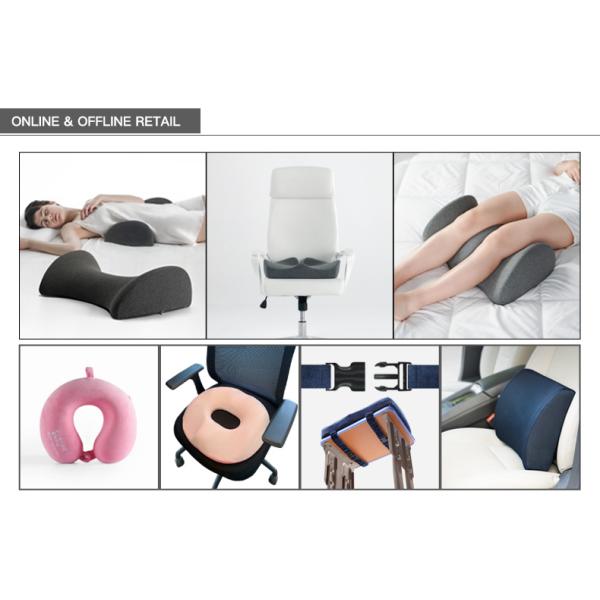 Customzied Wash Label Design U-Shape Memory Foam Office Chair Cushion with Hip Support