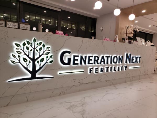 50000 Horas de Trabalho Vida útil Sinalização de carta de canal externo personalizado com luz de fundo LED