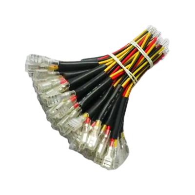 High Frequency Transmission Wiring Harness , Copper Braided Wire Cable OEM / ODM