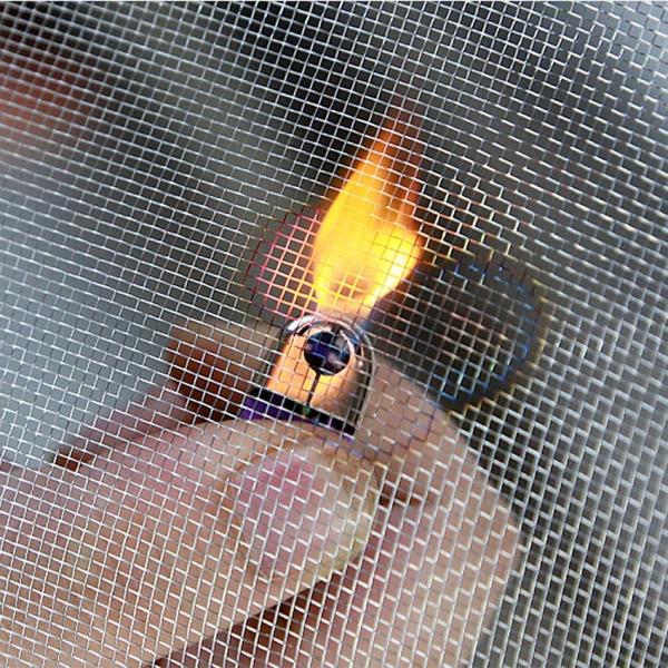 Bright Finish 304 316 Stainless Steel Insect Screen 18 X 18 Mesh