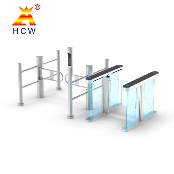 Porta pedestre em dois sentidos do tipo da ponte da porta da barreira do balanço de AC220V única/do balanço do torniquete