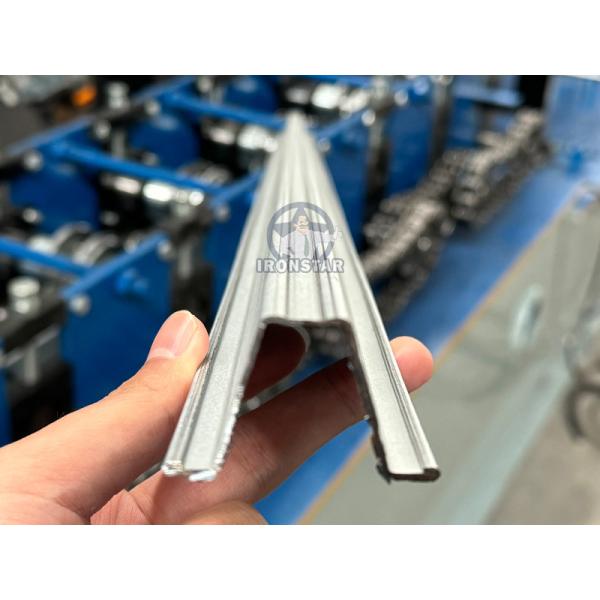 Omega profile roll forming machine hat roll forming machine Omega channel roll forming machine Raw material: Galvanized steel