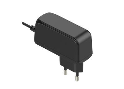 18W EU Plug Universal AC Power Adapter Black Color Energy Star Class 6 Efficiency