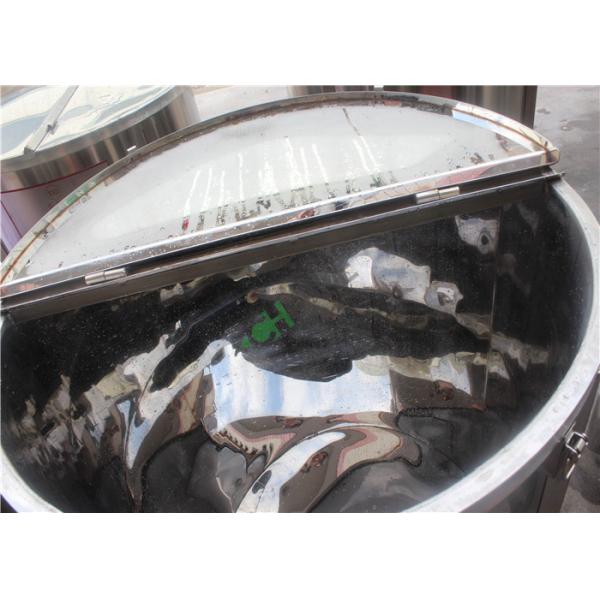 Dairy Milk Oil RO Water Storage Tank Stainless Steel with Mixer Agitator