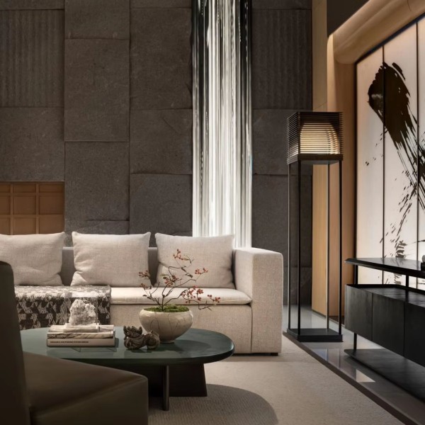 American Luxury Villa Living Room Furniture Set Modern Design Wood Headboard Sofa Throne Chairs High End Home Decoration