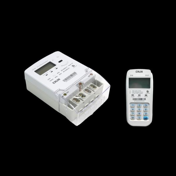 Low Voltage Prepaid Electricity Meters , Sts Digital Electric Meter Safety