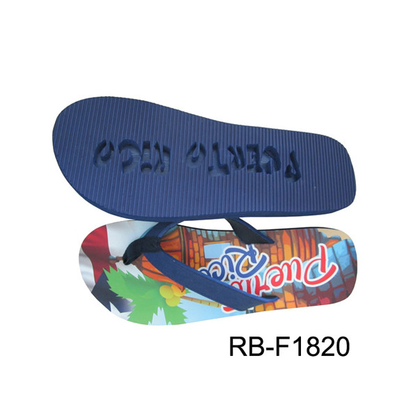 customed eva die cut and embossed slipper Womens Flip flop thongs slipers manufacturers