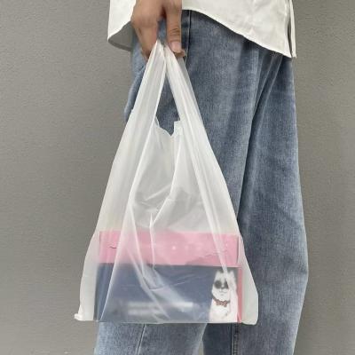Sacos de plástico transparente biodegradáveis reciclados 0.07 0.08 0.09 0.1mm