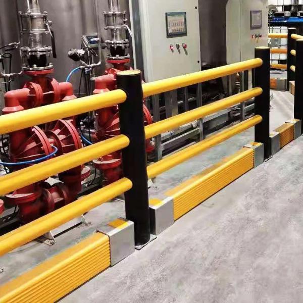 Barrière de sécurité au sol, rayonnages et protection des bâtiments entrepôt garde-corps anti-collision flexibles