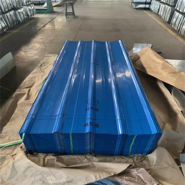 Zinc Galvanized Steel Tile Coil Z275 Color Coated Corrugated Metal Roofing Sheet 1250mm