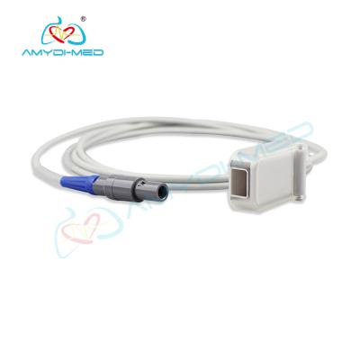 2.4m Length Spo2 Extension Cable , Spo2 Sensor Cable Tpu Material