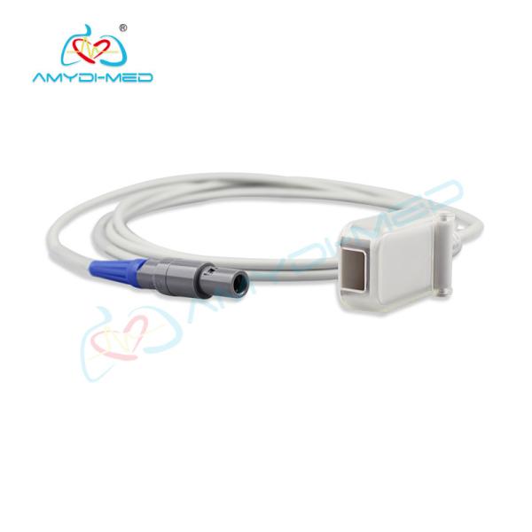 2.4m Length Spo2 Extension Cable , Spo2 Sensor Cable Tpu Material