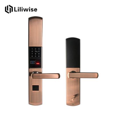 Impressão digital do OEM/ODM que desliza a fechadura da porta, fechadura da porta do tela táctil da senha